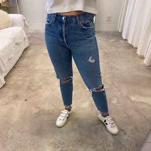 Agolde Jamie High Rise Straight